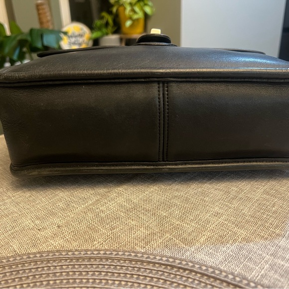 Vintage Coach Dark Grey/Nickel Willis  Purse 9927 - EUC- Hang Tag - Rare - Picture 7 of 16